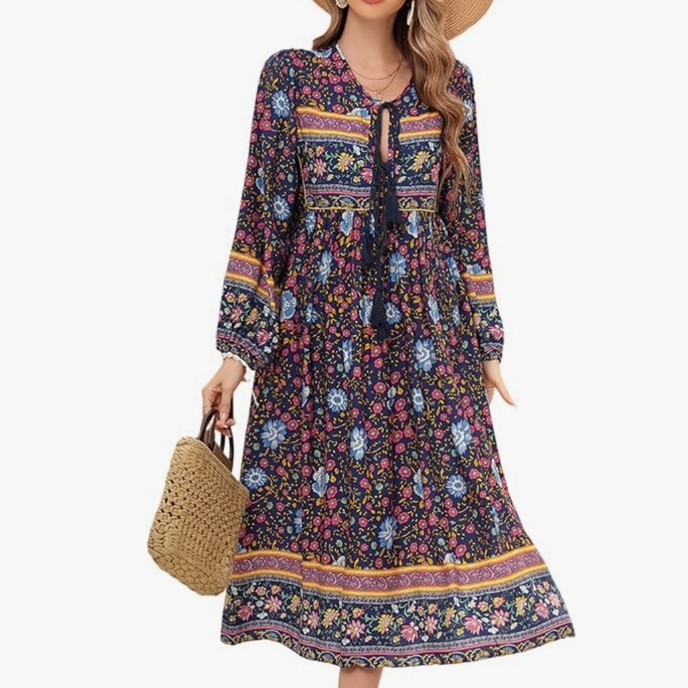 Bohemian Midi Dress